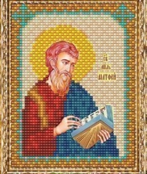 Набор для вышивания бисером ВБ-160 "Икона Святого Апостола Матфея"